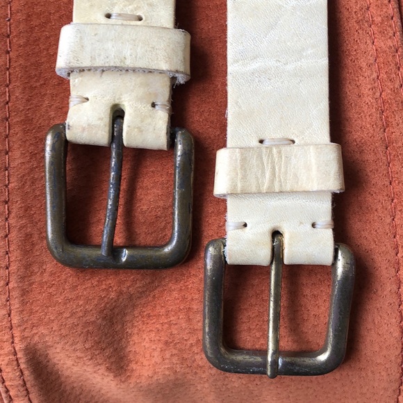 Genuine Argentinian leather belt embroidered - Picture 2 of 6